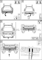 Фаркоп 9023-A Oris на Geely Tugella 2019- без выреза в бампере. Тип шара: A. Нагрузки: 1500/100 кг, масса фаркопа 15 кг (без электрики в комплекте) от магазина ФаркопРос
